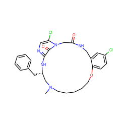 CN1CCCCCOc2ccc(Cl)cc2CNC(=O)Cn2c(Cl)cnc(c2=O)N[C@@H](Cc2ccccc2)C1 ZINC000026665321