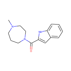 CN1CCCN(C(=O)c2cc3ccccc3[nH]2)CC1 ZINC000035133184