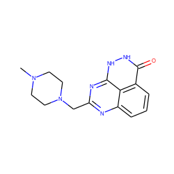 CN1CCN(Cc2nc3cccc4c(=O)[nH][nH]c(n2)c34)CC1 ZINC000059275777