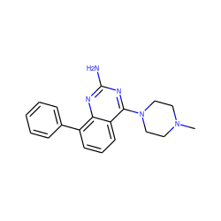 CN1CCN(c2nc(N)nc3c(-c4ccccc4)cccc23)CC1 ZINC000073220360