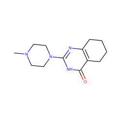 CN1CCN(c2nc3c(c(=O)[nH]2)CCCC3)CC1 ZINC000005051844