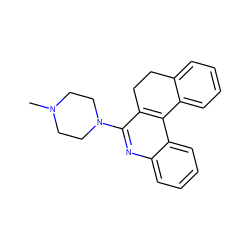 CN1CCN(c2nc3ccccc3c3c2CCc2ccccc2-3)CC1 ZINC000013742145