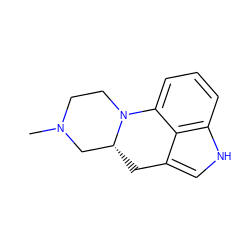 CN1CCN2c3cccc4[nH]cc(c34)C[C@@H]2C1 ZINC000118356483