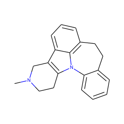 CN1CCc2c(c3cccc4c3n2-c2ccccc2CC4)C1 ZINC000103224531