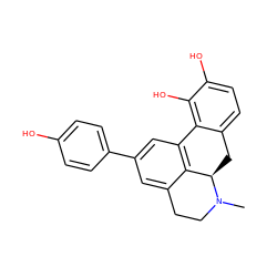 CN1CCc2cc(-c3ccc(O)cc3)cc3c2[C@H]1Cc1ccc(O)c(O)c1-3 ZINC000035982742