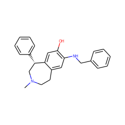 CN1CCc2cc(NCc3ccccc3)c(O)cc2[C@@H](c2ccccc2)C1 ZINC000299825377