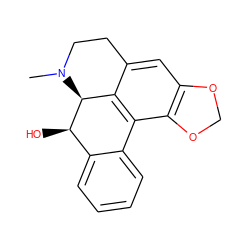 CN1CCc2cc3c(c4c2[C@H]1[C@H](O)c1ccccc1-4)OCO3 ZINC000031544374