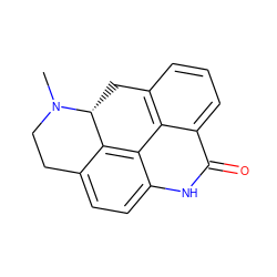 CN1CCc2ccc3[nH]c(=O)c4cccc5c4c3c2[C@H]1C5 ZINC000027199044