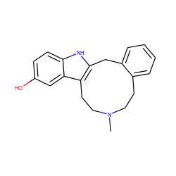 CN1CCc2ccccc2Cc2[nH]c3ccc(O)cc3c2CC1 ZINC000028894012