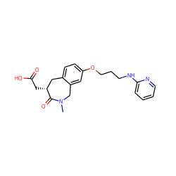 CN1Cc2cc(OCCCNc3ccccn3)ccc2C[C@@H](CC(=O)O)C1=O ZINC000013803538