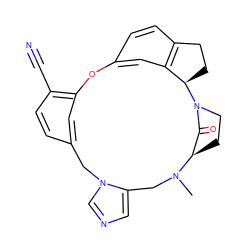 CN1Cc2cncn2Cc2ccc(C#N)c(c2)Oc2ccc3c(c2)[C@@H](CC3)N2CC[C@@H]1C2=O ZINC000013473922