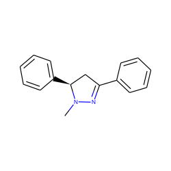 CN1N=C(c2ccccc2)C[C@@H]1c1ccccc1 ZINC000020281137