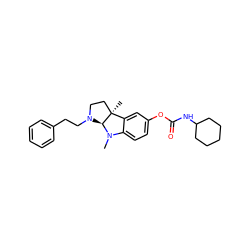 CN1c2ccc(OC(=O)NC3CCCCC3)cc2[C@]2(C)CCN(CCc3ccccc3)[C@H]12 ZINC000084466023