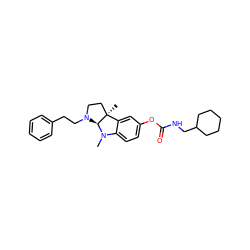 CN1c2ccc(OC(=O)NCC3CCCCC3)cc2[C@]2(C)CCN(CCc3ccccc3)[C@H]12 ZINC000049033710