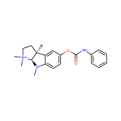 CN1c2ccc(OC(=O)Nc3ccccc3)cc2[C@]2(C)CC[N+](C)(C)[C@H]12 ZINC000053246963