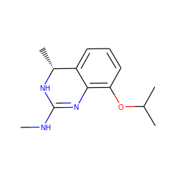 CNC1=Nc2c(OC(C)C)cccc2[C@@H](C)N1 ZINC000029131431