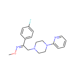 CO/N=C(\CN1CCN(c2ccccn2)CC1)c1ccc(F)cc1 ZINC000036216671