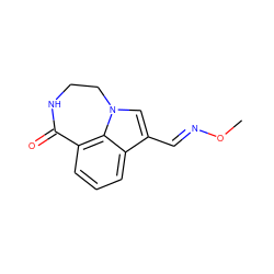 CO/N=C/c1cn2c3c(cccc13)C(=O)NCC2 ZINC000003832187