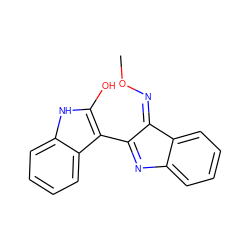 CO/N=C1\C(c2c(O)[nH]c3ccccc23)=Nc2ccccc21 ZINC000028710542