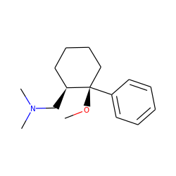 CO[C@]1(c2ccccc2)CCCC[C@@H]1CN(C)C ZINC000029128626