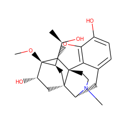 CO[C@]12[C@@H](O)C[C@@]3(C[C@@H]1[C@@H](C)O)[C@H]1Cc4ccc(O)c5c4[C@@]3(CCN1C)[C@H]2O5 ZINC000028824084