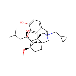 CO[C@]12CC[C@@]3(C[C@@H]1[C@H](O)CC(C)C)[C@H]1Cc4ccc(O)c5c4[C@@]3(CCN1CC1CC1)[C@H]2O5 ZINC000095589052