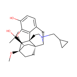 CO[C@]12CC[C@@]3(C[C@@H]1C(C)(C)O)[C@H]1Cc4ccc(O)c5c4[C@@]3(CCN1CC1CC1)[C@H]2O5 ZINC000004102215