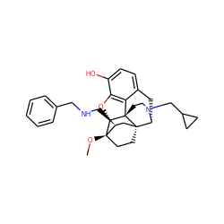 CO[C@]12CC[C@@]3(C[C@@H]1CNCc1ccccc1)[C@H]1Cc4ccc(O)c5c4[C@@]3(CCN1CC1CC1)[C@H]2O5 ZINC000149528442