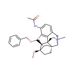 CO[C@]12CC[C@@]3(C[C@@H]1COCc1ccccc1)[C@H]1Cc4ccc(NC(C)=O)c5c4[C@@]3(CCN1C)[C@H]2O5 ZINC000114757815