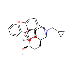 CO[C@]12CC[C@@]3(C[C@]1(C)[C@H](O)c1ccccc1)[C@H]1Cc4ccc(O)c5c4[C@@]3(CCN1CC1CC1)[C@H]2O5 ZINC000211357897