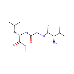 COC(=O)[C@H](CC(C)C)NC(=O)CNC(=O)[C@@H](N)C(C)C ZINC000123664698