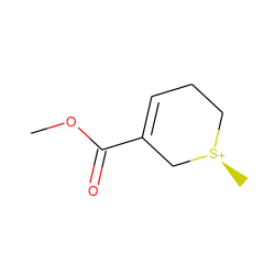 COC(=O)C1=CCC[S@@+](C)C1 ZINC000028761989