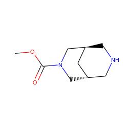 COC(=O)N1C[C@H]2CNC[C@@H](C2)C1 ZINC000101688862