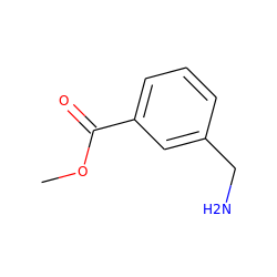 COC(=O)c1cccc(CN)c1 ZINC000000153955