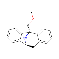 COC[C@@]12N[C@@H](Cc3ccccc31)c1ccccc12 ZINC000026012727