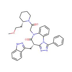 COCC[C@@H]1CCCCN1C(=O)CN1C(=O)[C@@H](Cc2n[nH]c3ccccc23)c2nnc(-c3ccccc3)n2-c2ccccc21 ZINC000068207451