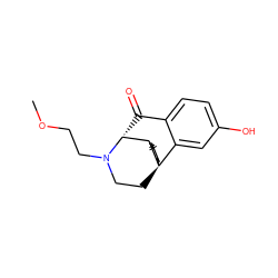 COCCN1CC[C@]23CCCC[C@H]2[C@H]1C(=O)c1ccc(O)cc13 ZINC000013532285