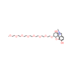 COCCOCCOCCOCCOCCOCCOCCO[C@H]1CC[C@@]2(O)[C@H]3Cc4ccc(O)c5c4[C@@]2(CCN3C)[C@H]1O5 ZINC001772570419