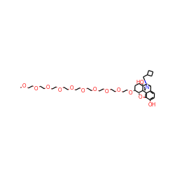 COCCOCCOCCOCCOCCOCCOCCOCCOCCO[C@H]1CC[C@@]2(O)[C@H]3Cc4ccc(O)c5c4[C@@]2(CCN3CC2CCC2)[C@@H]1O5 ZINC000204931069