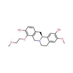 COCCOc1c(O)ccc2c1CN1CCc3cc(OC)c(O)cc3[C@@H]1C2 ZINC001772574983