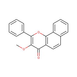 COc1c(-c2ccccc2)oc2c(ccc3ccccc32)c1=O ZINC000096283608