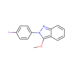 COc1c2ccccc2nn1-c1ccc(I)cc1 ZINC000206038760