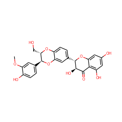 COc1cc([C@@H]2Oc3cc([C@@H]4Oc5cc(O)cc(O)c5C(=O)[C@H]4O)ccc3O[C@H]2CO)ccc1O ZINC000001554609