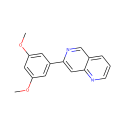 COc1cc(OC)cc(-c2cc3ncccc3cn2)c1 ZINC000028826031