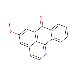 COc1cc2c3c(nccc3c1)-c1ccccc1C2=O ZINC000059245825