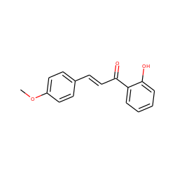 COc1ccc(/C=C/C(=O)c2ccccc2O)cc1 ZINC000003897187