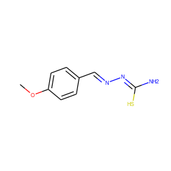 COc1ccc(/C=N/N=C(/N)S)cc1 ZINC000005214668