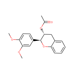 COc1ccc([C@@H]2Oc3ccccc3C[C@H]2OC(C)=O)cc1OC ZINC000045393344