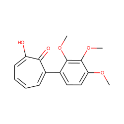 COc1ccc(-c2ccccc(O)c2=O)c(OC)c1OC ZINC000096913634