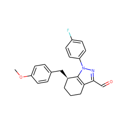 COc1ccc(C[C@@H]2CCCc3c(C=O)nn(-c4ccc(F)cc4)c32)cc1 ZINC000026574570